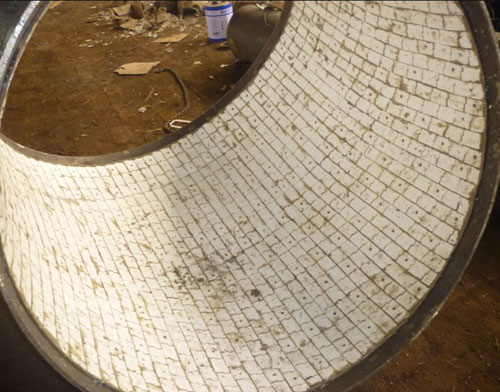 耐磨陶瓷片在水泥行业的应用